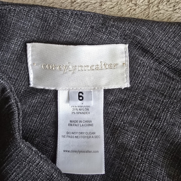 Corey Lynn Calter cropped pants size 6 - Picture 12 of 14